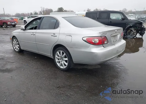 2004 Lexus Es 330 z USA, uszkodzony, nr VIN JTHBA30G340005069